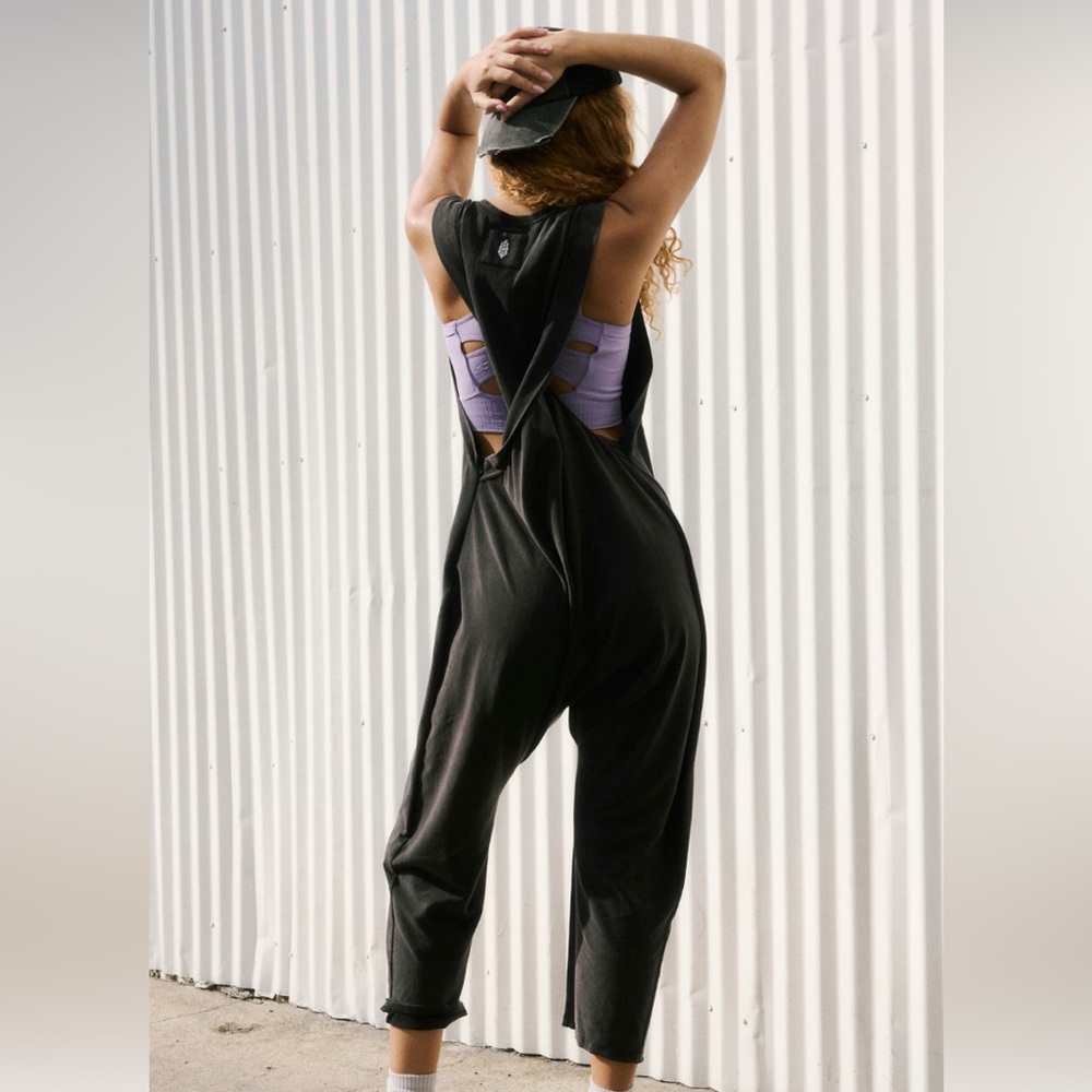 FREE PEOPLE Hot Shot Twist Back Onesie